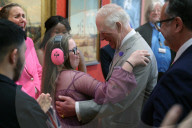 King Charles and Queen Camilla in Bradford, UK.