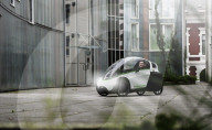 Four wheel ebike looks like a tiny car