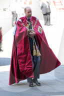King Charles and Prince William at Order of the Bath service