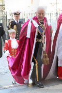 King Charles and Prince William at Order of the Bath service