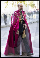 King Charles and Prince William at Order of the Bath service