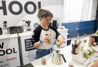 London Coffee Festival at Truman Brewery, London, UK.