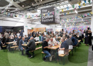 London Coffee Festival at Truman Brewery, London, UK.