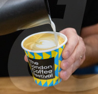 London Coffee Festival at Truman Brewery, London, UK.