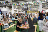 London Coffee Festival at Truman Brewery, London, UK.