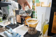 London Coffee Festival at Truman Brewery, London, UK.