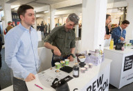 London Coffee Festival at Truman Brewery, London, UK.