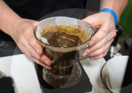 London Coffee Festival at Truman Brewery, London, UK.