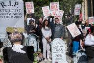Protest Against Assisted Dying In London