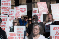 Protest Against Assisted Dying In London