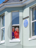 Jack Leslie Blue Plaque Unveiled in Plymouth, UK.