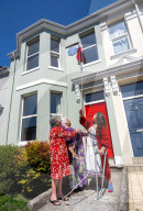 Jack Leslie Blue Plaque Unveiled in Plymouth, UK.