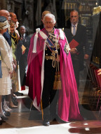 Charles and William attend attend the Order of the Bath service