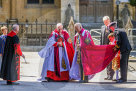 Charles and William attend attend the Order of the Bath service
