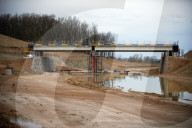 The Planned Highway A69 Work Sites After Its Stoppage By Judges Two Months Ago