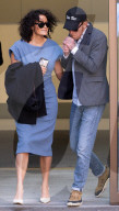 Laurence Fox and his partner Elizabeth Barker arriving at Westminster Magistrates' Court 
London, UK.