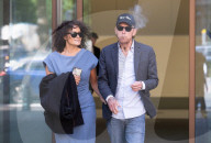 Laurence Fox and his partner Elizabeth Barker arriving at Westminster Magistrates' Court 
London, UK.
