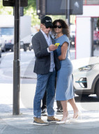 Laurence Fox and his partner Elizabeth Barker arriving at Westminster Magistrates' Court 
London, UK.