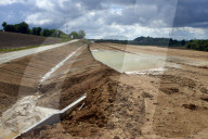 The Planned Highway A69 Work Sites After Its Stoppage By Judges Two Months Ago