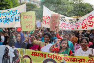 Women March In Dhaka