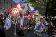 Pedro Nuno Santos During A Political Rally In Lisbon
