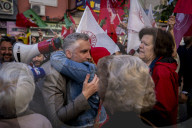 Pedro Nuno Santos During A Political Rally In Lisbon