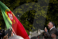 Pedro Nuno Santos During A Political Rally In Lisbon
