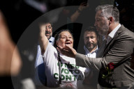 Pedro Nuno Santos During A Political Rally In Lisbon