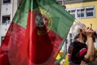 Pedro Nuno Santos During A Political Rally In Lisbon