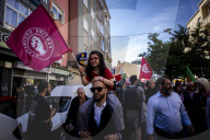 Pedro Nuno Santos During A Political Rally In Lisbon