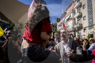 Pedro Nuno Santos During A Political Rally In Lisbon