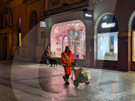Nighttime Walkway Cleaning In Prague