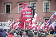 Presidential Rally For Grzegorz Braun