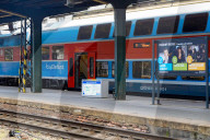 Masarykovo Railway Station In Prague