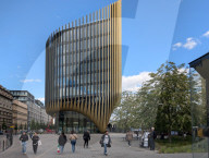 Masarycka Building In Prague