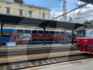 Masarykovo Railway Station In Prague