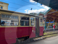 Masarykovo Railway Station In Prague