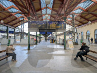 Masarykovo Railway Station In Prague
