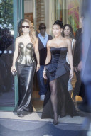 Kim Kardashian, Lauren Sánchez and Katy Perry head to bachelorette party in Paris