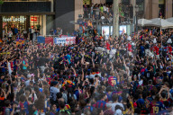 FC Barcelona Celebrates Championship Season With Parade Through The City