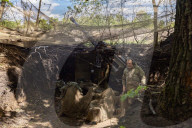 Ukrainian Servicemen Of The 127th Territorial Defence Brigade
