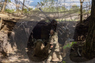 Ukrainian Servicemen Of The 127th Territorial Defence Brigade
