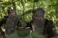 Ukrainian Servicemen Of The 127th Territorial Defence Brigade