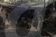 Ukrainian Servicemen Of The 127th Territorial Defence Brigade