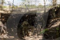 Ukrainian Servicemen Of The 127th Territorial Defence Brigade