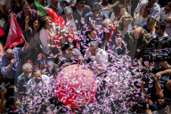 Pedro Nuno Santos During In The Last Political Rally In Lisbon