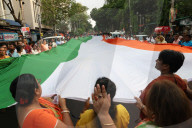 Tricolor Flag March To The Of Indian Military's ''Operation Sindoor'' In Kolkata