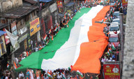 Tricolor Flag March To The Of Indian Military's ''Operation Sindoor'' In Kolkata