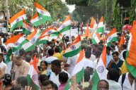 Tricolor Flag March To The Of Indian Military's ''Operation Sindoor'' In Kolkata