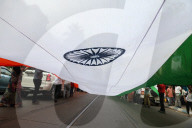 Tricolor Flag March To The Of Indian Military's ''Operation Sindoor'' In Kolkata